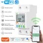 Tuya Smart WiFi Stromzähler 1-63A mit Schalter und Display