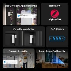 Zigbee deur-/raamsensor SONOFF met detectie van openen en sluiten