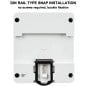 Tuya 100A Smart WiFi Three-Phase Energy Meter for Photovoltaics with Two-Way Monitoring