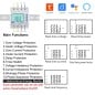 Tuya 100A Smart WiFi Three-Phase Energy Meter for Photovoltaics with Two-Way Monitoring