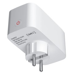 Tuya Slimme Dubbele WiFi‑Stopcontact 16A met USB en Type‑C GaN 25W