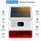 Tuya Sirena Solare Wireless RF433 MHz con Flash LED e Sensore PIR