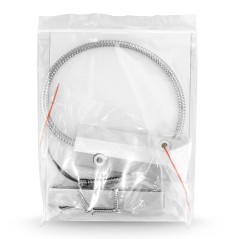 Package contents of the wired NC magnetic sensor for shutters