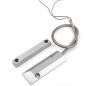 Sensor de contacto magnético con cable Tuya para persianas, garajes y puertas metálicas.