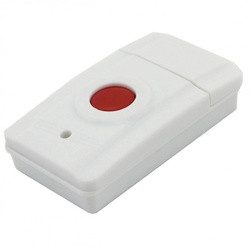 Remote Panic Button Panel RF433 Wireless Anti-Panic SOS Button for Alarm Systems