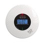 Detector combinado de humo y monóxido de carbono Tuya Smart Wi-Fi alimentado por batería