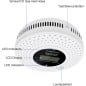 Tuya Smart Wi-Fi Battery-Powered Combined Smoke and Carbon Monoxide Detector