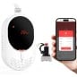 Tuya Rilevatore Combinato di Gas e Monossido di Carbonio Smart Wi-Fi con Elettrovalvola