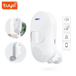Capteur de mouvement Tuya avec alarme Wifi Compatible Alexa Google