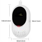 Détecteur de gaz et de monoxyde de carbone combiné Tuya Smart Wi-Fi avec électrovanne
