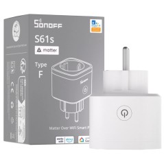 SONOFF S61STPF Matter 16A con Monitoraggio Consumi