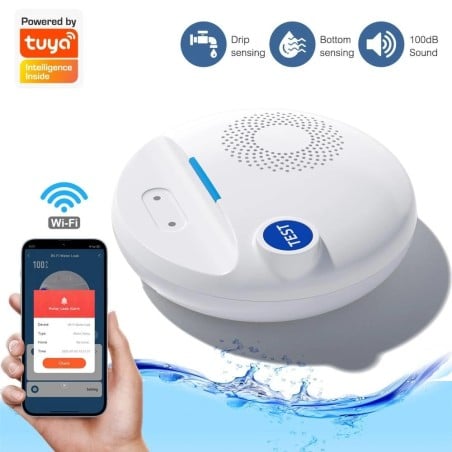Salva Casa Tuya: Sensore WiFi Perdite Acqua 100dB