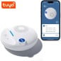 Tuya Rilevatore Perdite Acqua Smart WiFi con Sirena 100dB e Doppio Sensore Anti Allagamento