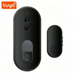 Tuya Smart WiFi Doorbell with Video Camera, Battery and Internal USB Chime