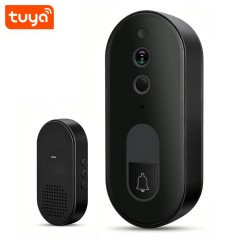 Tuya Battery-Powered Smart WiFi Doorbell with USB Chime