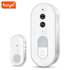 Tuya Campanello Smart WiFi a Batteria con Suoneria USB