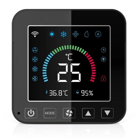 Tuya Smart WiFi Air Conditioner Controller with LCD, Temperature and Humidity Sensor