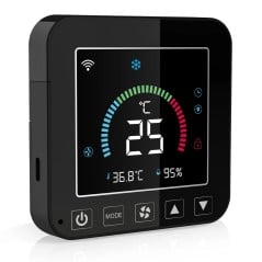Thermostat intelligent WiFi LCD Tuya pour la gestion du climatiseur