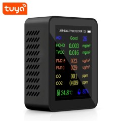 Detector de formaldehído HCHO Tuya para control de calidad del aire en el hogar