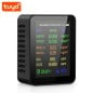 Tuya 10-in-1 Smart WiFi Air Quality Detector with Display, CO2, PM2.5, TVOC, Temperature and Humidity