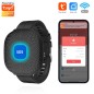Bracelet Tuya Smart WiFi SOS avec bouton d'urgence et notifications via application