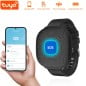 Pulsera inteligente WiFi SOS Tuya con botón de emergencia y notificaciones de la aplicación.