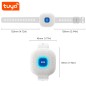 Tuya Smart WiFi SOS-polsband met noodknop en app-meldingen