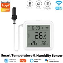 Tuya Temperatuur- en Vochtigheidssensor WiFi met Probe