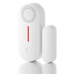 Tuya Smart WiFi Magnet-Tür- und Fenstersensor mit 90dB-Alarm