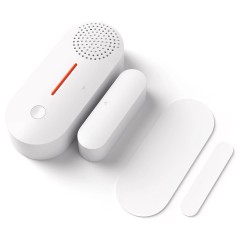 Tuya Capteur de Porte/Fenêtre Smart WiFi avec Sirène 90 dB
