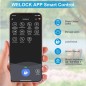 Serrure intelligente Bluetooth WELOCK PCB10KEY72 avec clavier, RFID et clés mécaniques