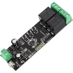 Tuya Smart WiFi Relaismodul 2-Kanal Kompatibel mit Alexa und Google