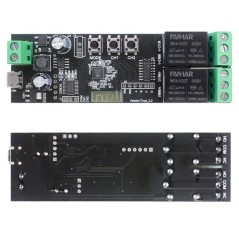 Tuya Smart WiFi Relaismodul 2-Kanal Kompatibel mit Alexa und Google