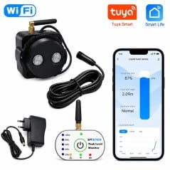 Tuya Smart WiFi LoRa Tank Level Sensor with Monitor