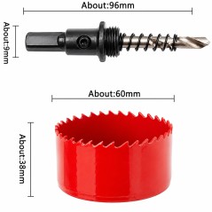 HSS Bi-Metal 60 mm Hole Saw for Drill