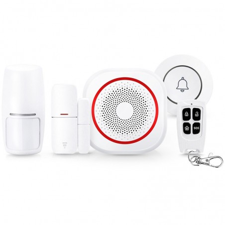 Tuya Kit Plus WiFi Alarm System with Siren - App Control