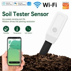 Capteur de sol intelligent Tuya avec mesure de l'humidité et de la température