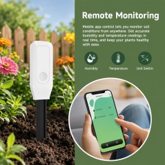 Tuya Capteur d’Humidité du Sol Intelligent pour Plantes