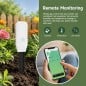 Tuya Smart Bodensensor mit Feuchtigkeits- und Temperaturmessgerät
