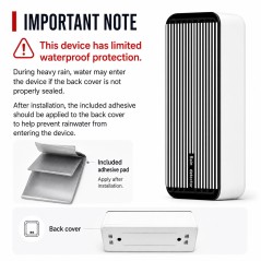 Tuya Smart Rain and Water Sensor, WiFi and Zigbee