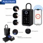 Tuya Coffre-fort Boîte à Clés Intelligente Bluetooth avec Empreinte Digitale et Mot de Passe