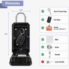 Key Box Smart Tuya Bluetooth con Impronta e Sblocco Remoto