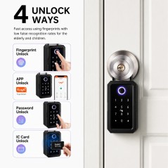 Smart Key Box Tuya Bluetooth mit Fingerabdruck und Fernentriegelung