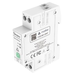 Sonoff BASIC-1GSP relais intelligent DIN 32A vue latérale compacte