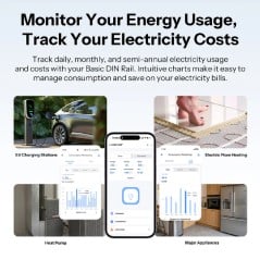 Sonoff BASIC-1GSP electric energy consumption control via smart app