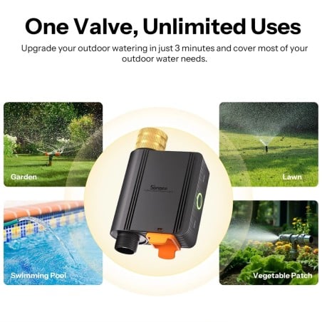 Sonoff Hydro ONE slimme Zigbee-waterkraan met debietmeter