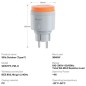 SONOFF S61s 16A slim stopcontact voor buiten, bediening via wifi met energiemonitor