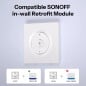 Support mural Sonoff EDIM pour variateur MINI-DIM et MINI-ZBDIM