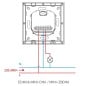 Sonoff EDIM Involucro da Parete per Interruttore Dimmer MINI-DIM e MINI-ZBDIM