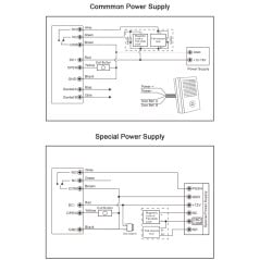 TTLock access control link schema 12V DC for electric lock